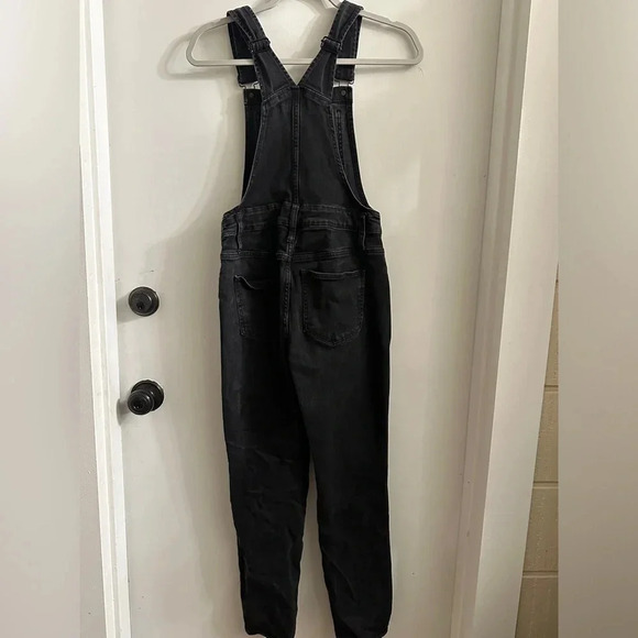 Madewell Overalls Lunar Wash black stretchy small - Picture 4 of 9